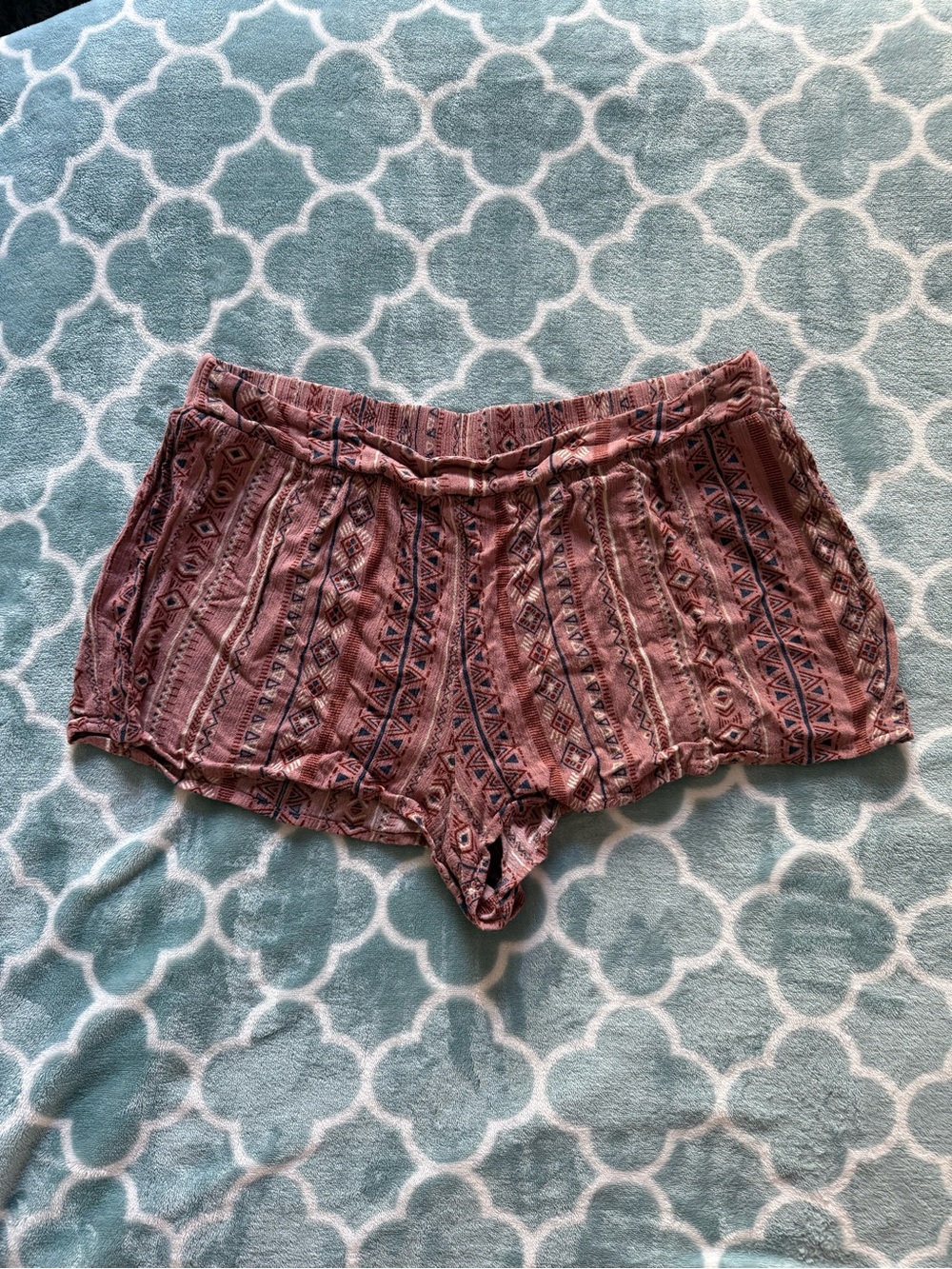 Forever 21 Rust Aztec Print Women’s Shorts